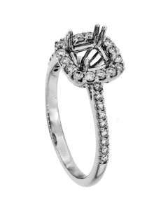 18K White Gold Diamond Ring 18922