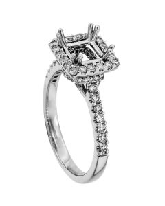 18K White Gold Diamond Ring 18926