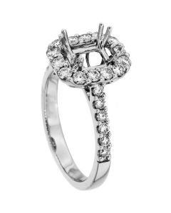 18K White Gold Diamond Ring 18941