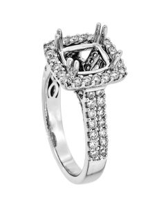 18K White Gold Diamond Ring 18943