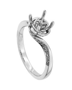 18K White Gold Diamond Ring