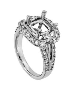 18K White Gold Diamond Ring