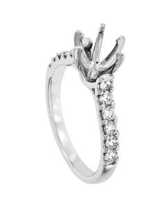 18K White Gold Diamond Ring