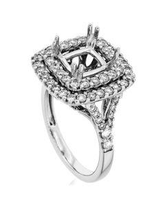 18K White Gold Diamond Ring