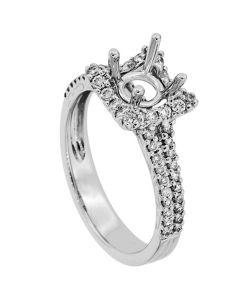 18K White Gold Diamond Ring