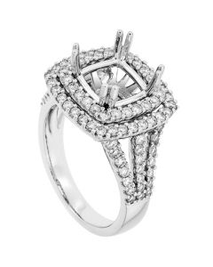 18K White Gold Diamond Ring