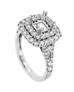 18K White Gold Diamond Ring