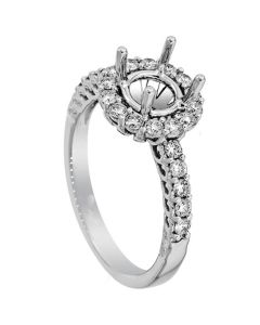18K White Gold Diamond Ring